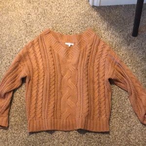 Never worn chunky knit sweater